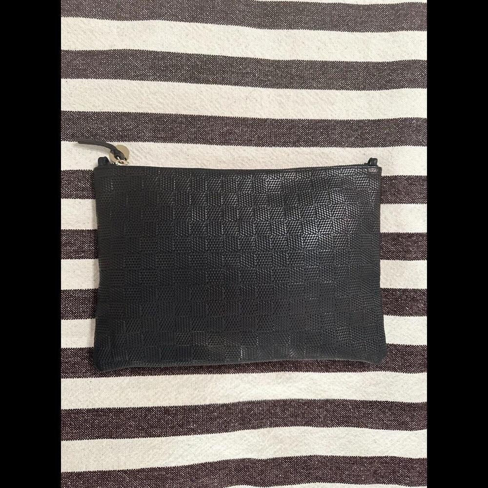 Clare V. Textured Clutch with Tabs